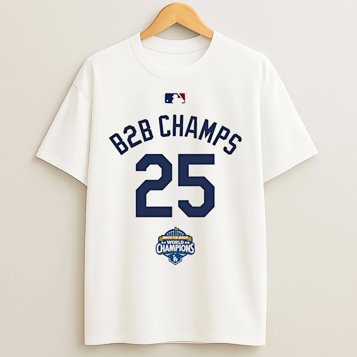Classic Los Angeles Dodgers B2b Champs 25 T Shirts