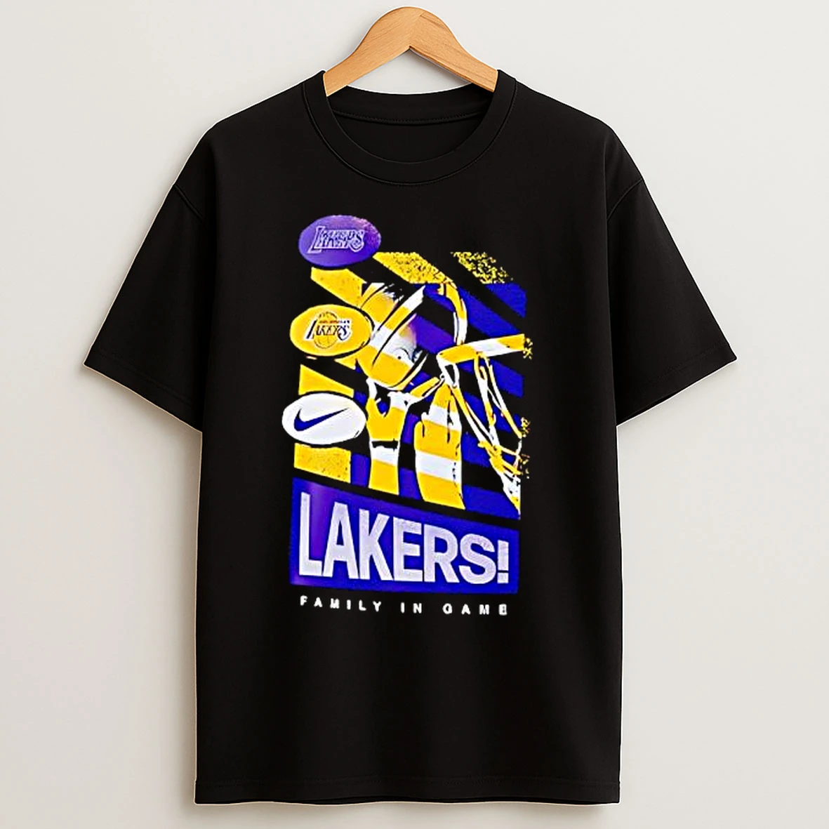 Classic Los Angeles Lakers Courtside Nba T Shirts