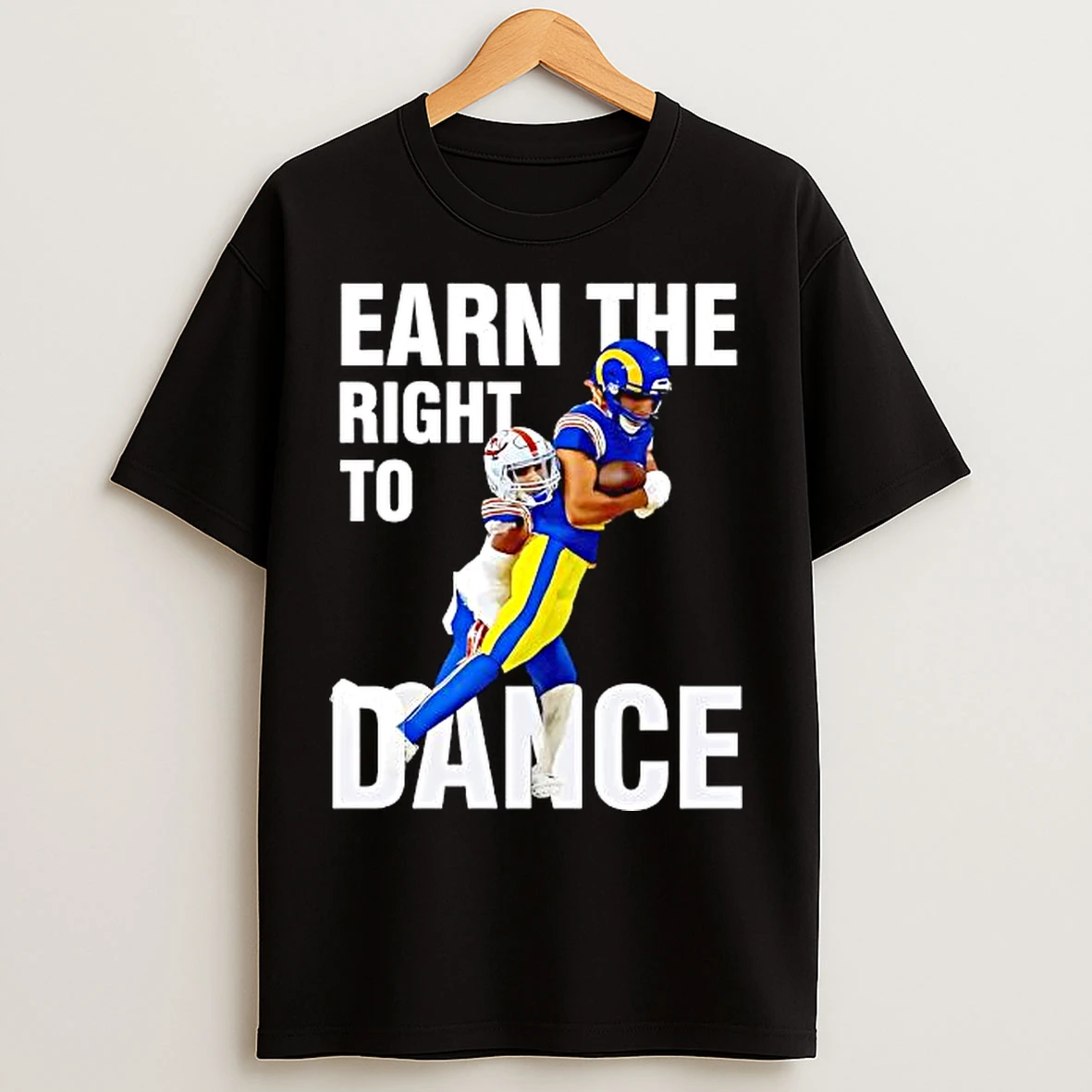 Classic Los Angeles Rams Earn The Right To Dance T Shirts