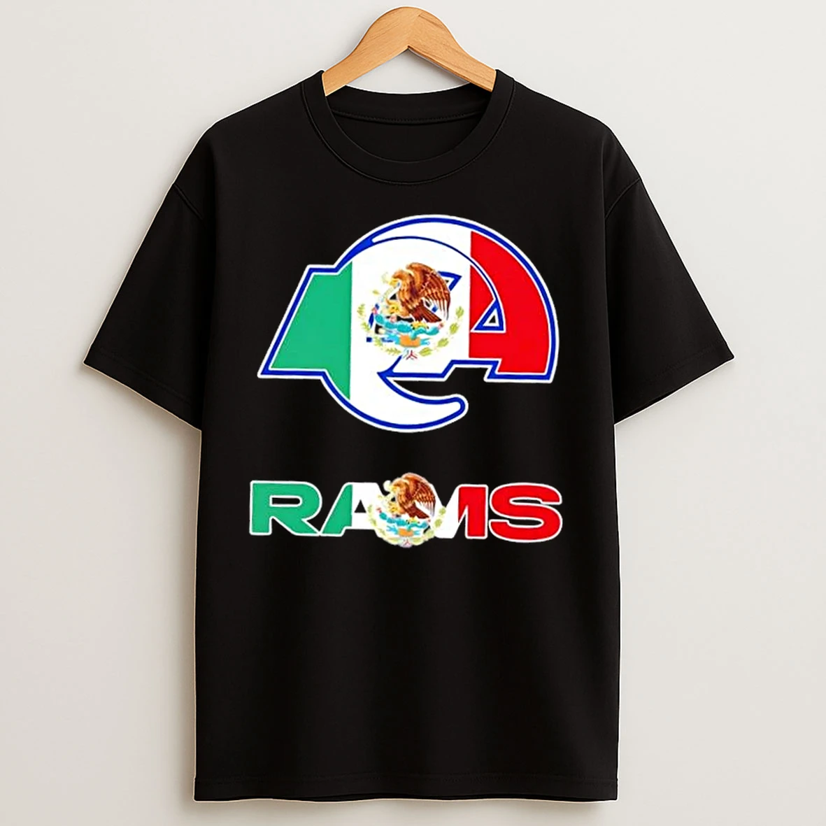 Classic Los Angeles Rams Football X Mexican Flag T Shirts