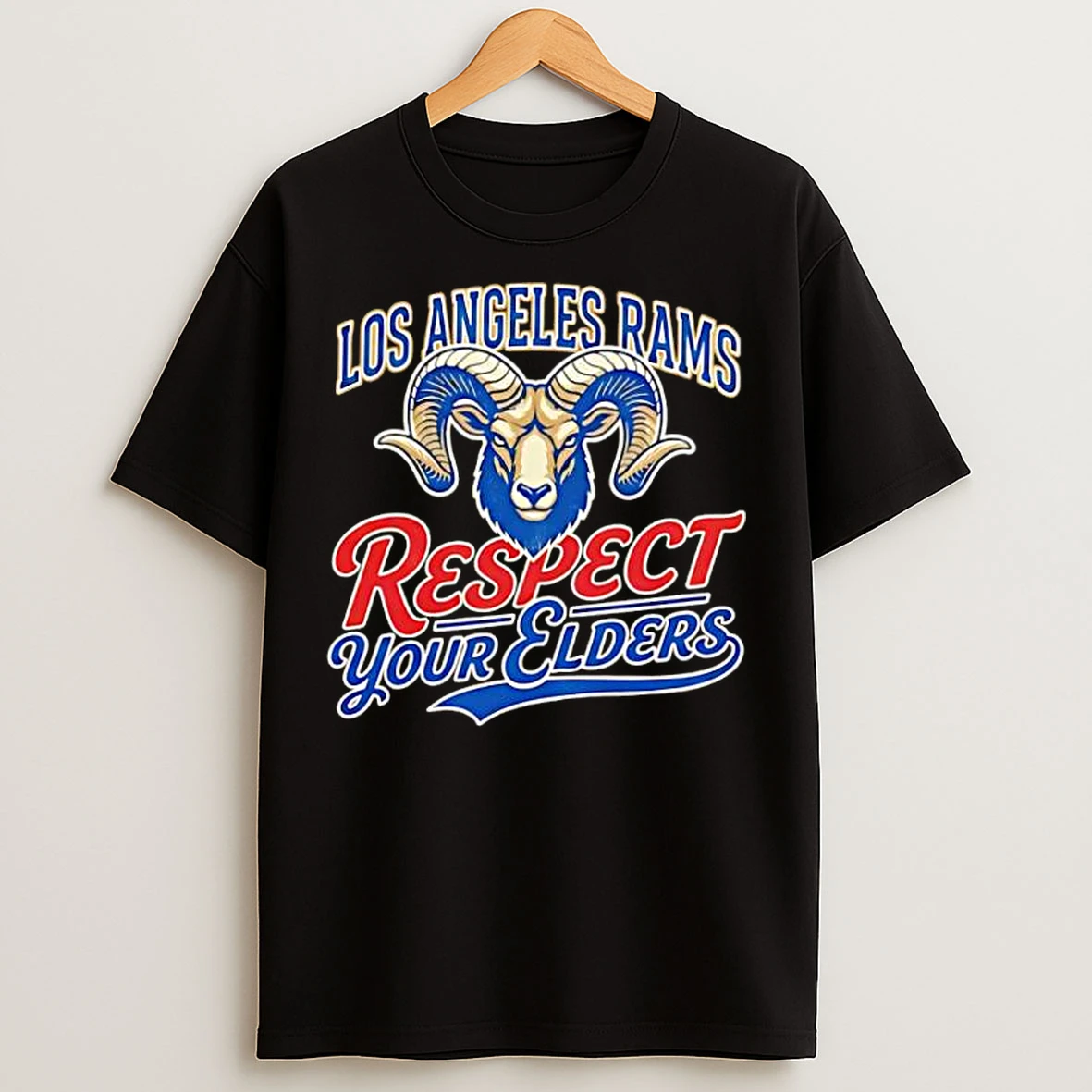 Classic Los Angeles Rams Respect Your Elders T Shirts