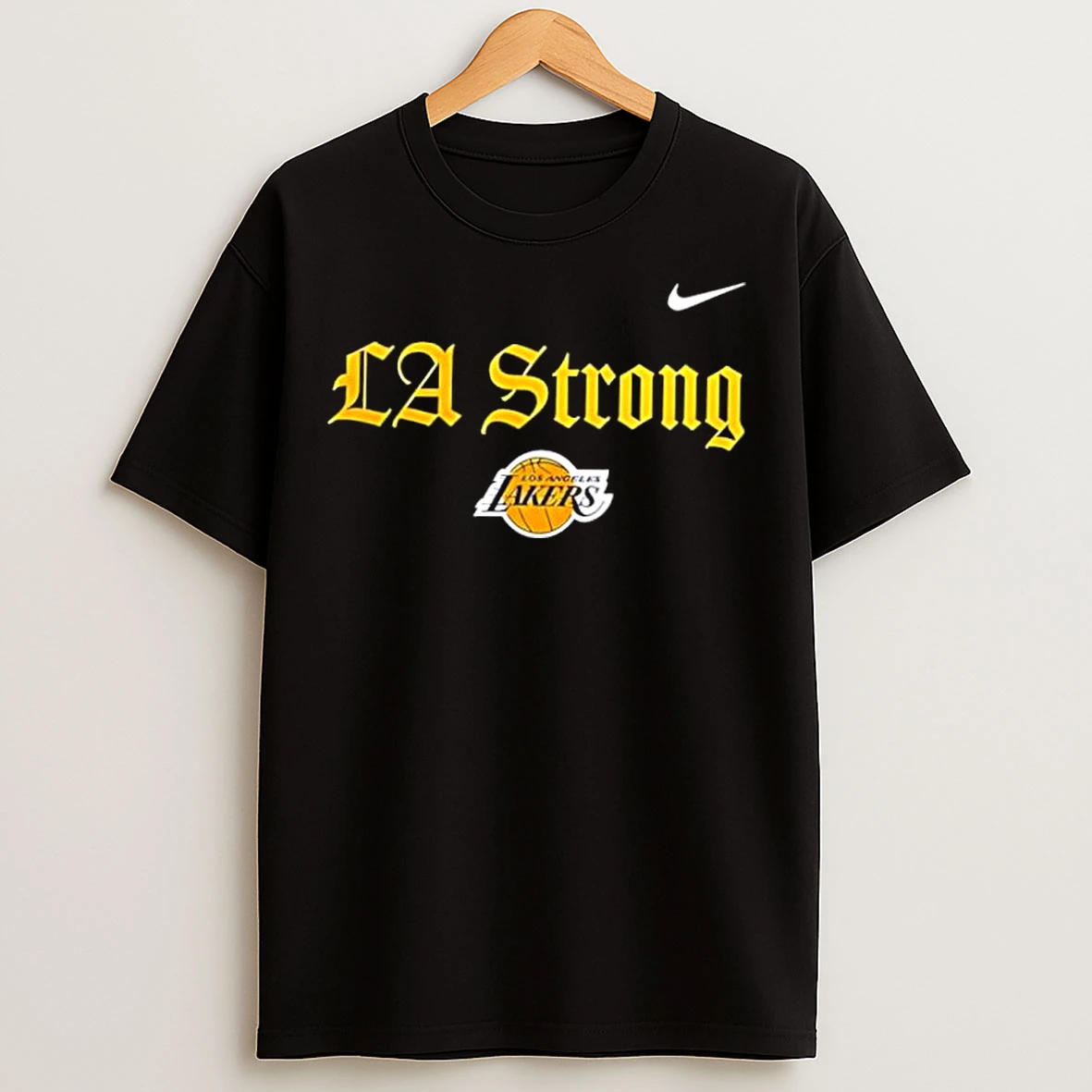 Classic Los Angeles Lakers X La Strong 2025 T Shirts