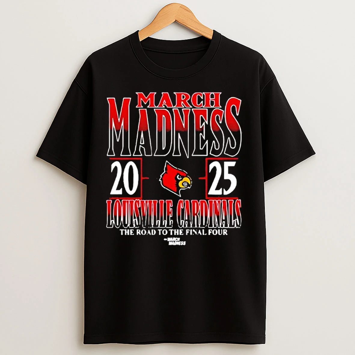Classic Louisville Cardinals 2025 Ncaa Di Mens Tournament March Madness The Road To The Final Four T Shirts