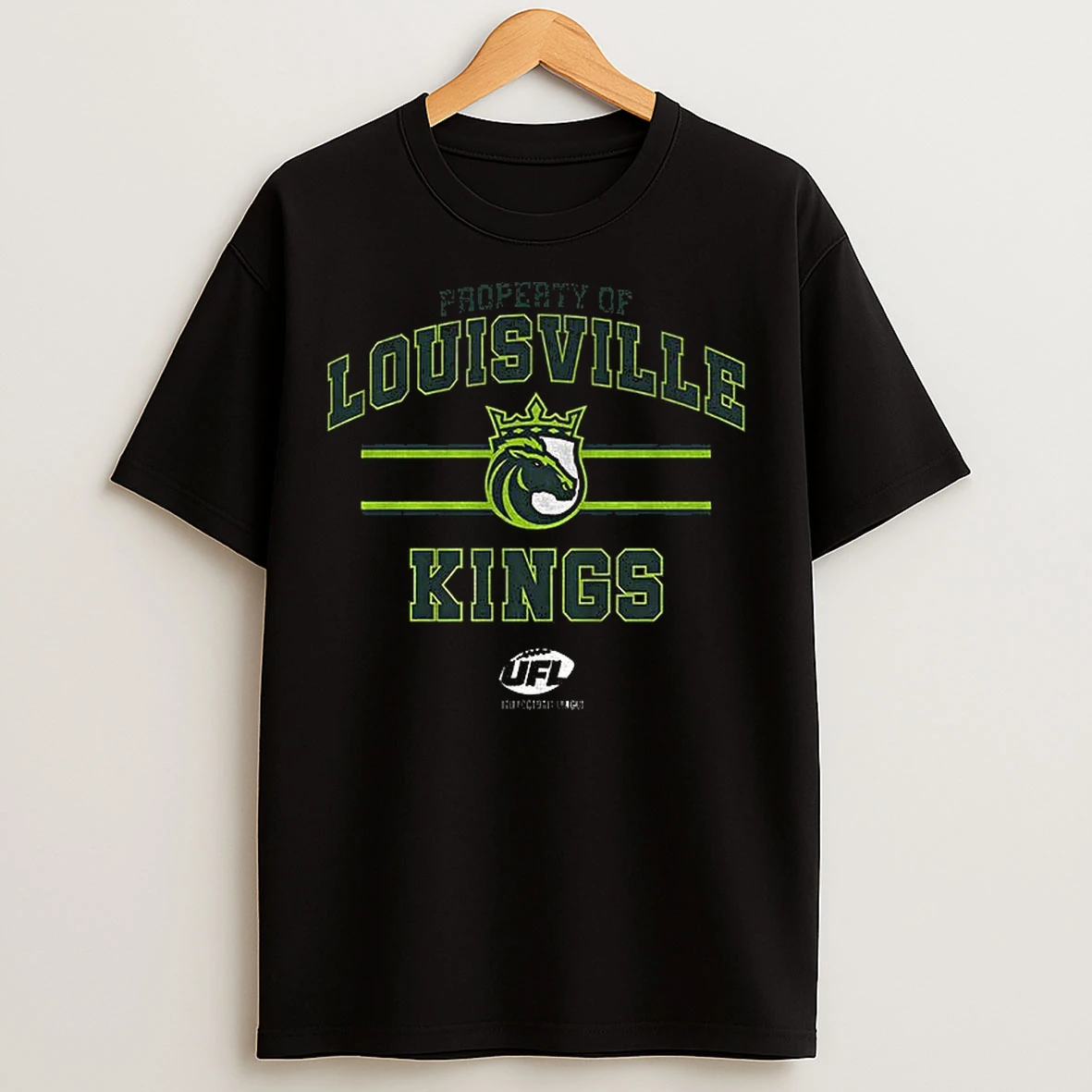 Classic Louisville Kings American Indoor Football Property Of Louisville Kings T Shirts