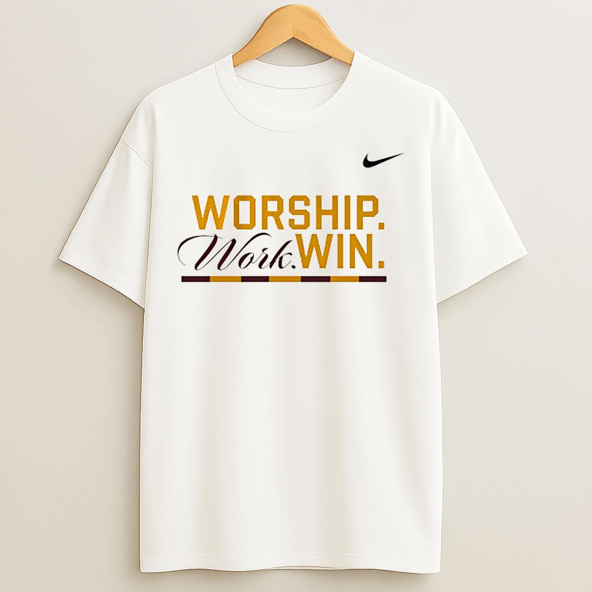 Classic Loyola Mens Basketball Worship Work Win T Shirts
