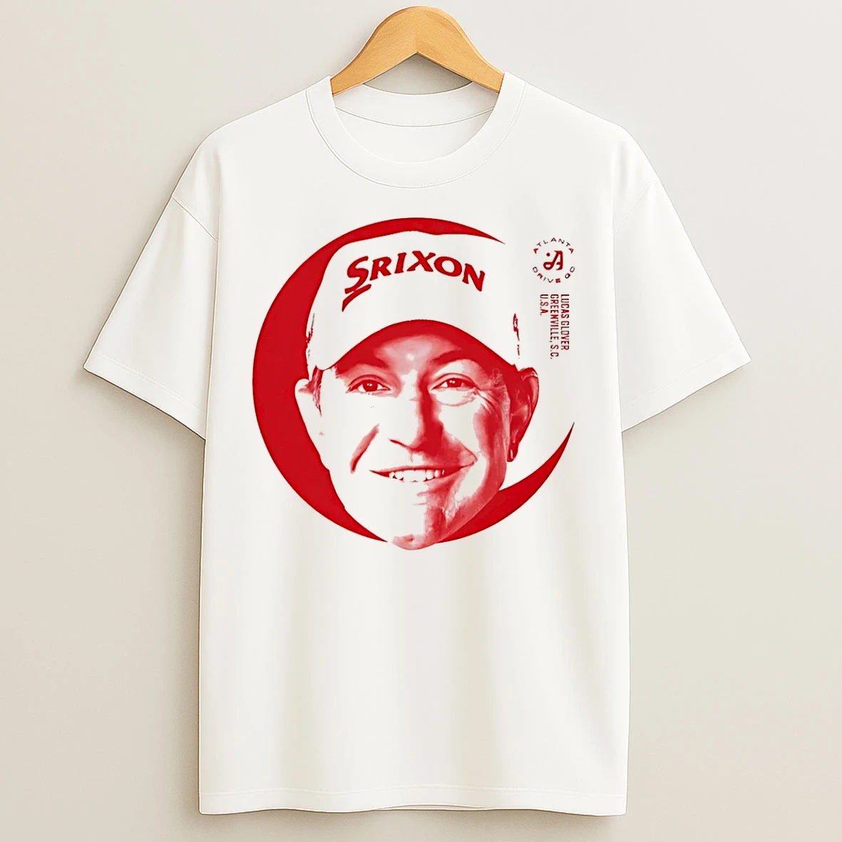 Classic Lucas Glover Atlanta Drive Gc Portrait Golf T Shirts
