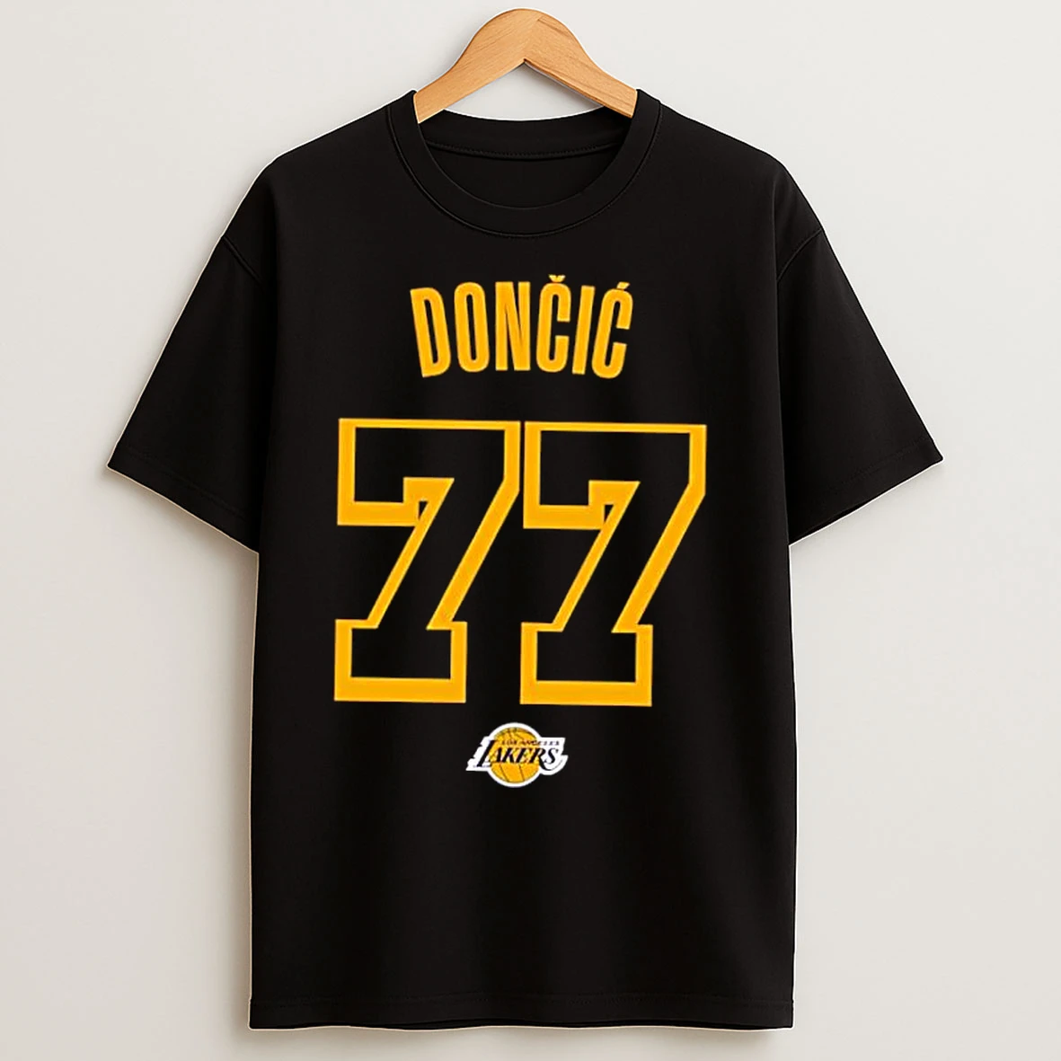 Classic Luka Doncic 77 Los Angeles Lakers Sport T Shirts