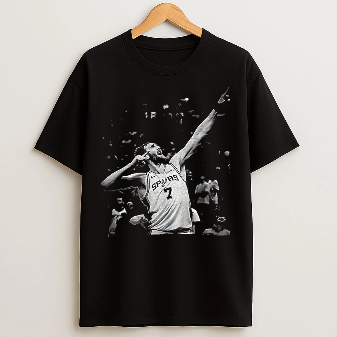 Classic Luke Kornet San Antonio Spurs Basketball Celebration Nba T Shirts
