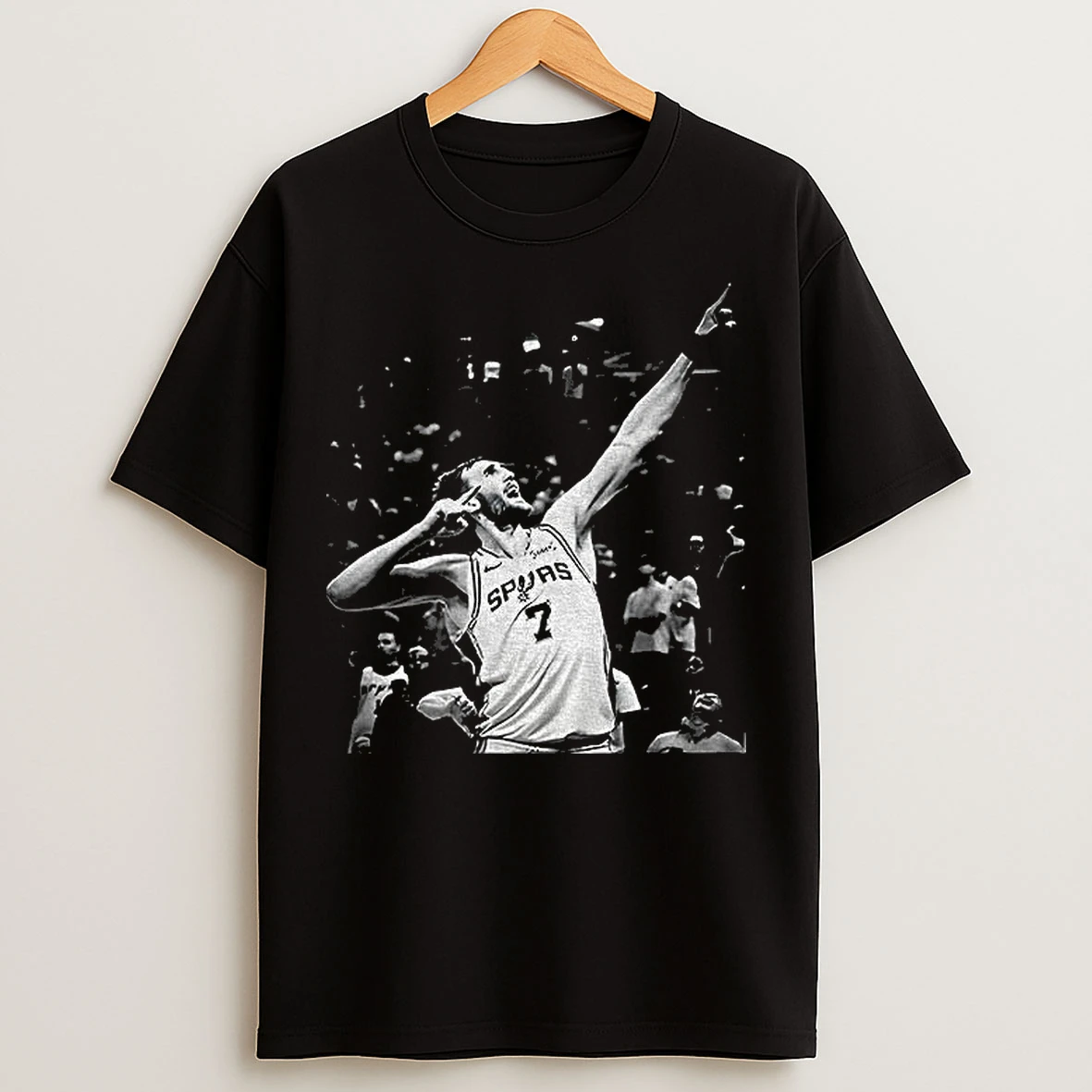 Classic Luke Kornet San Antonio Spurs After Game Winning Block Against Orlando Magic T Shirts