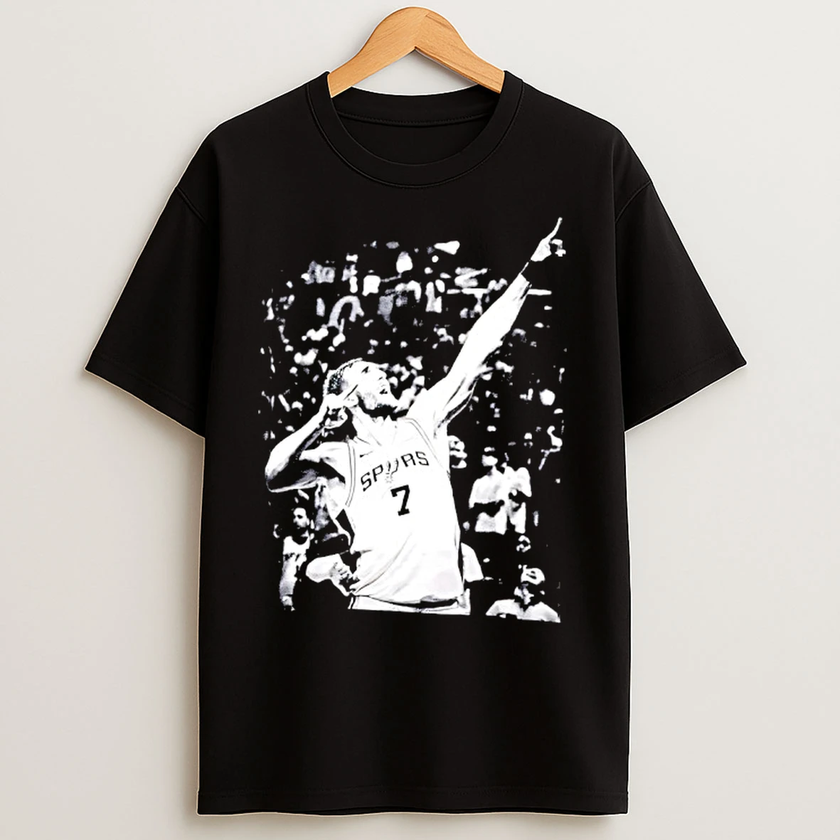 Classic Luke Kornet San Antonio Spurs Photo T Shirts