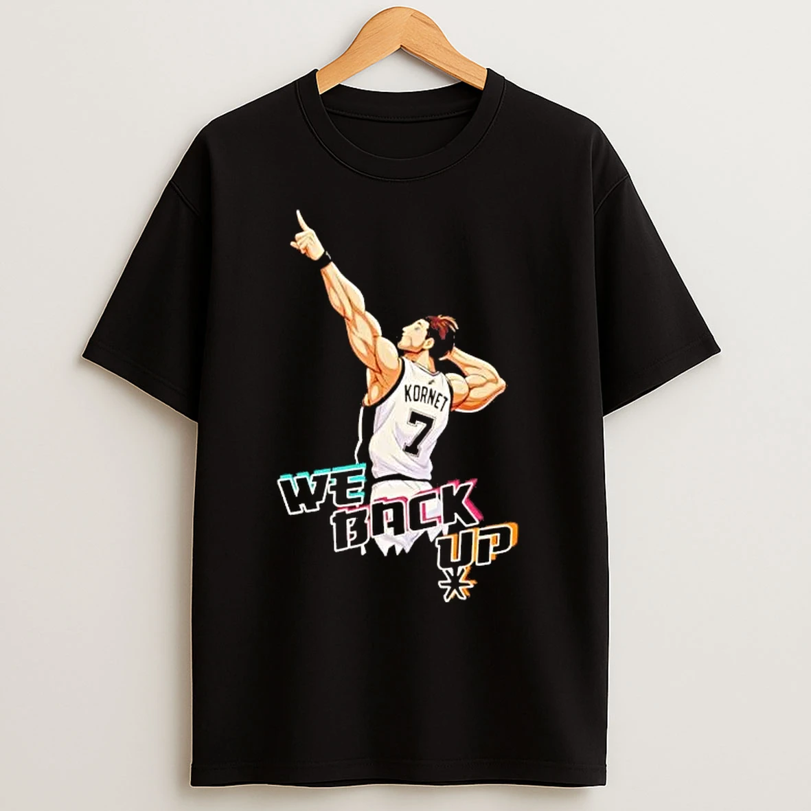 Classic Luke Kornet We Back Up T Shirts