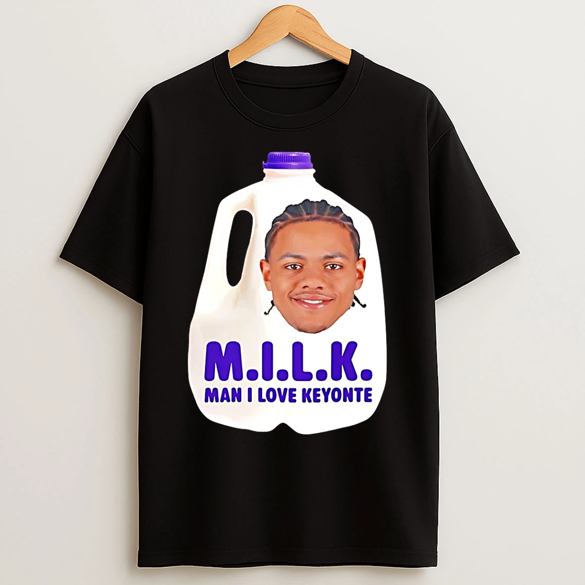 Classic Milk Man I Love Keyonte Utah Jazz T Shirts