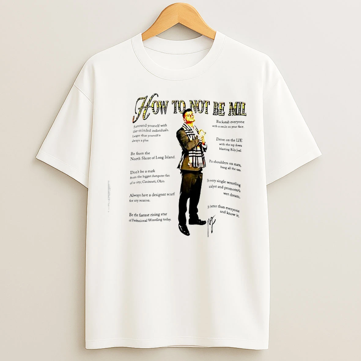 Classic Mjf Maxwell Jacob Friedman How To Not Be Mil T Shirts