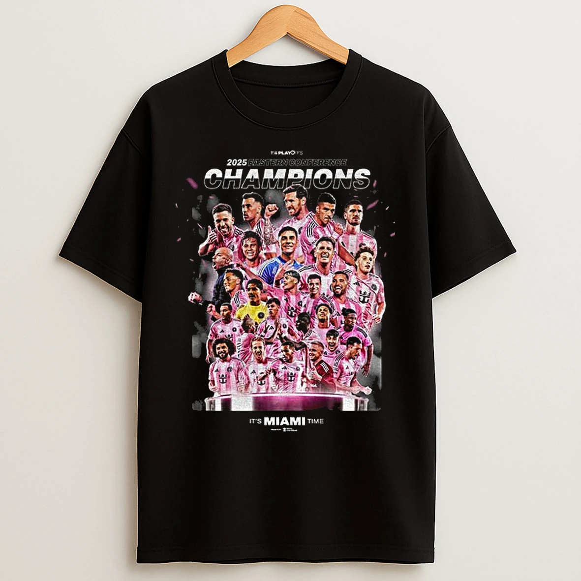 Classic Mls Eastern Conference Champions Inter Miami Its Miami Time T Shirts