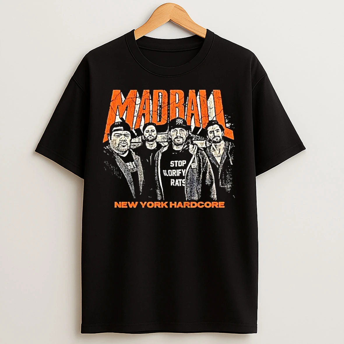 Classic Madball New York Hardcore Stop Glorify Rats T Shirts
