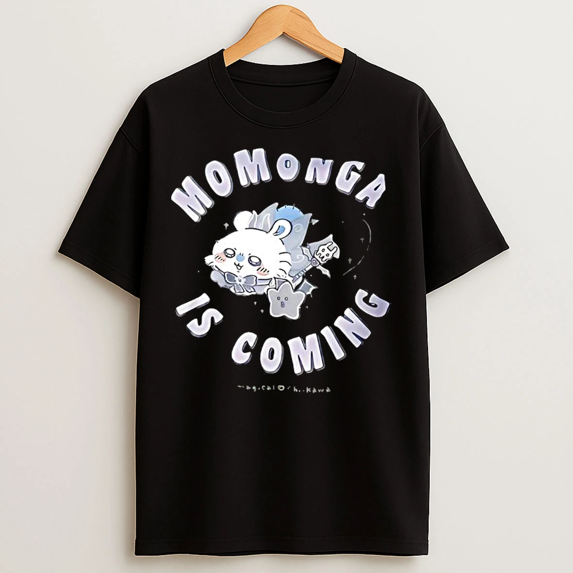 Classic Magical Love Chiikawa Momonga Is Coming Graphic T Shirts