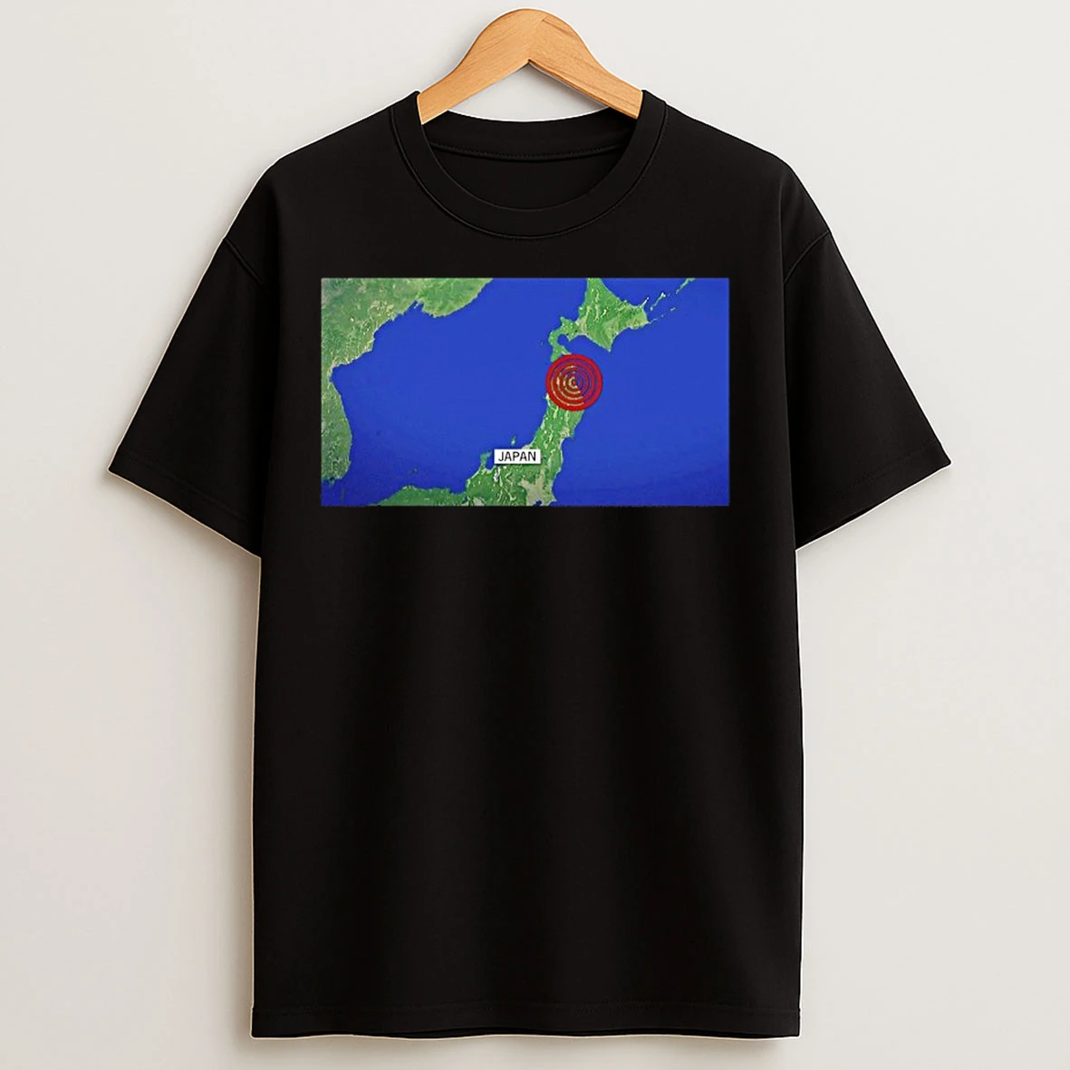 Classic Major Japan Earthquake Triggers Tsunami Warning T Shirts