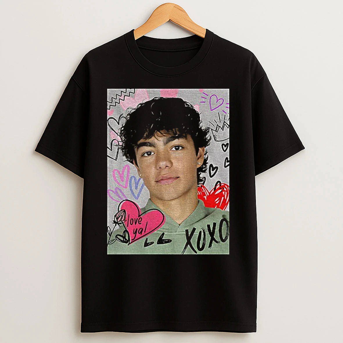 Classic Malachi Barton Xoxo Love Yal 90s Style T Shirts
