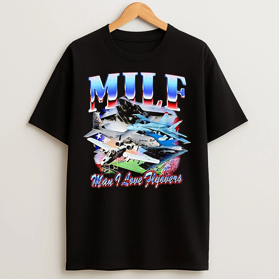 Classic Man I Love Flyovers T Shirts