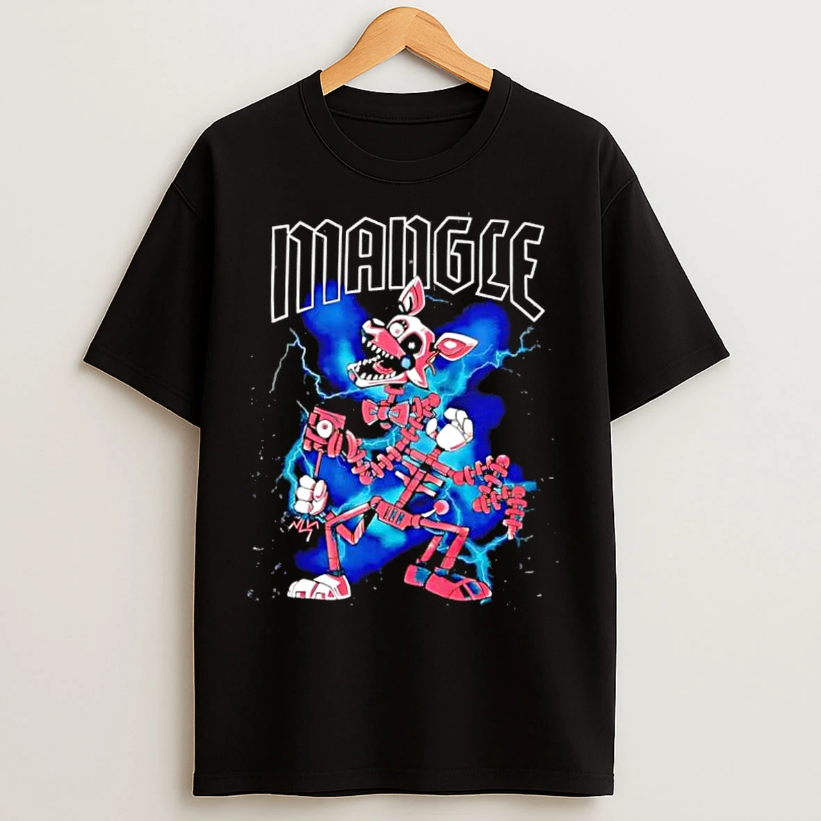Classic Mangle Lightning Five Nights At Freddys T Shirts