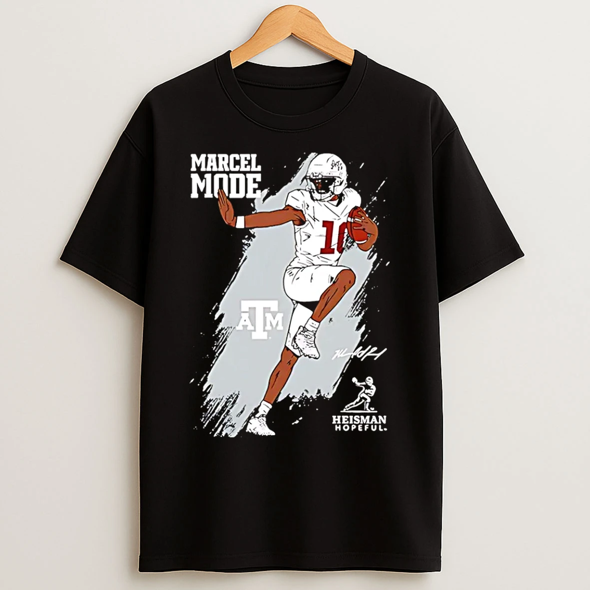 Classic Marcel Reed Texas Am Football Ncaa Heisman Stance T Shirts