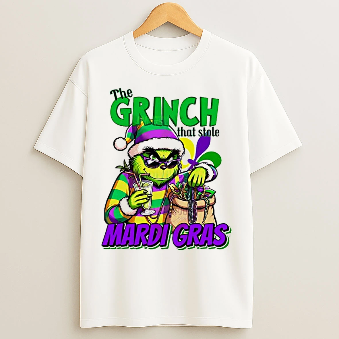 Classic Mardi Gras Grinch That Stole Mardi Gras T Shirts