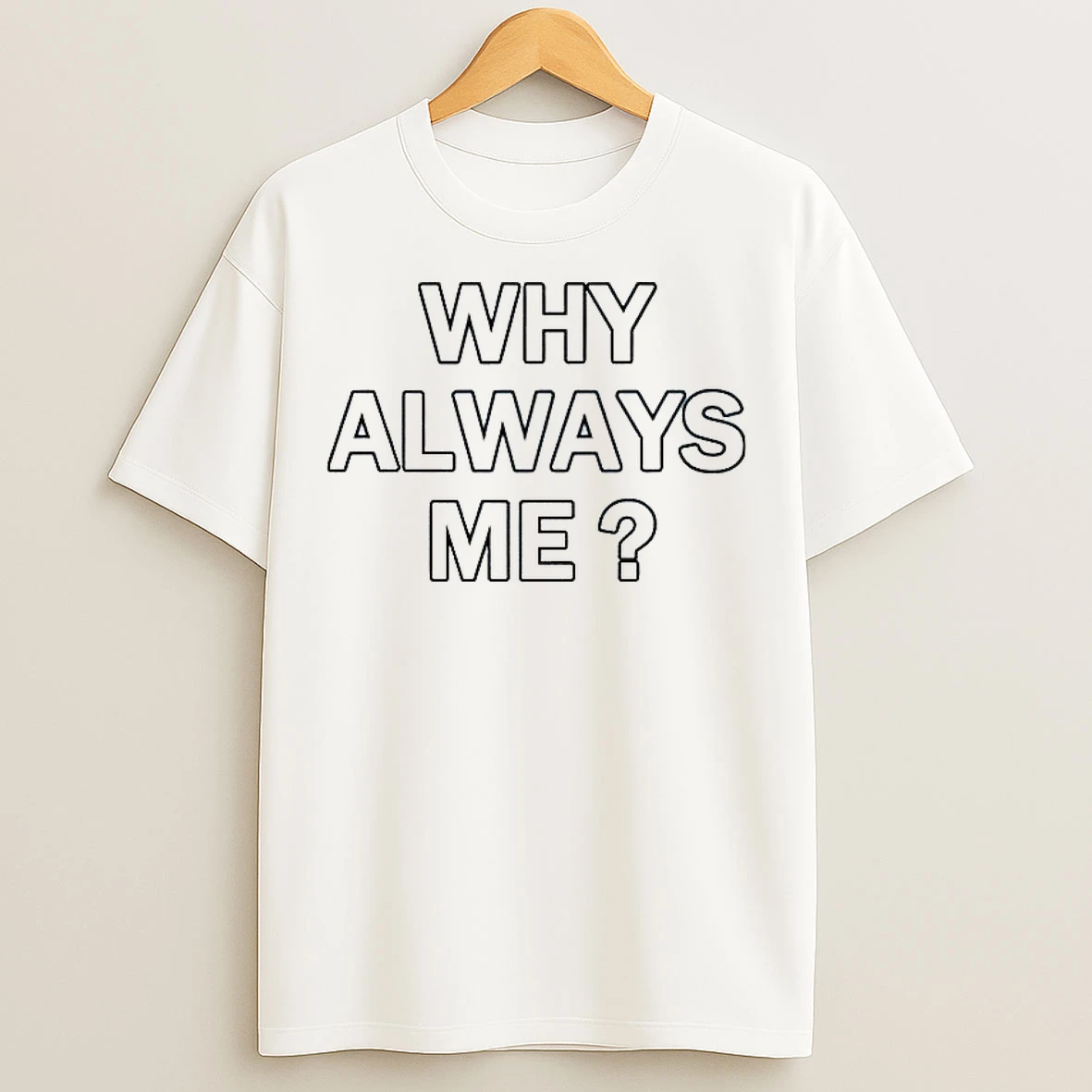 Classic Mario Balotelli Why Always Me Man City T Shirts