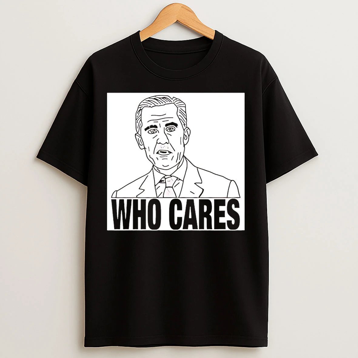 Classic Mark Carney Who Cares Soyjak T Shirts