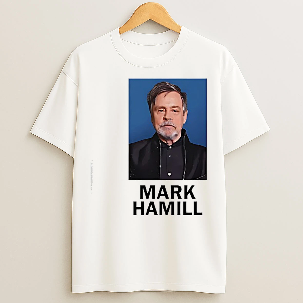 Classic Mark Hamill American Actor And Voice Actor Portrait T Shirts