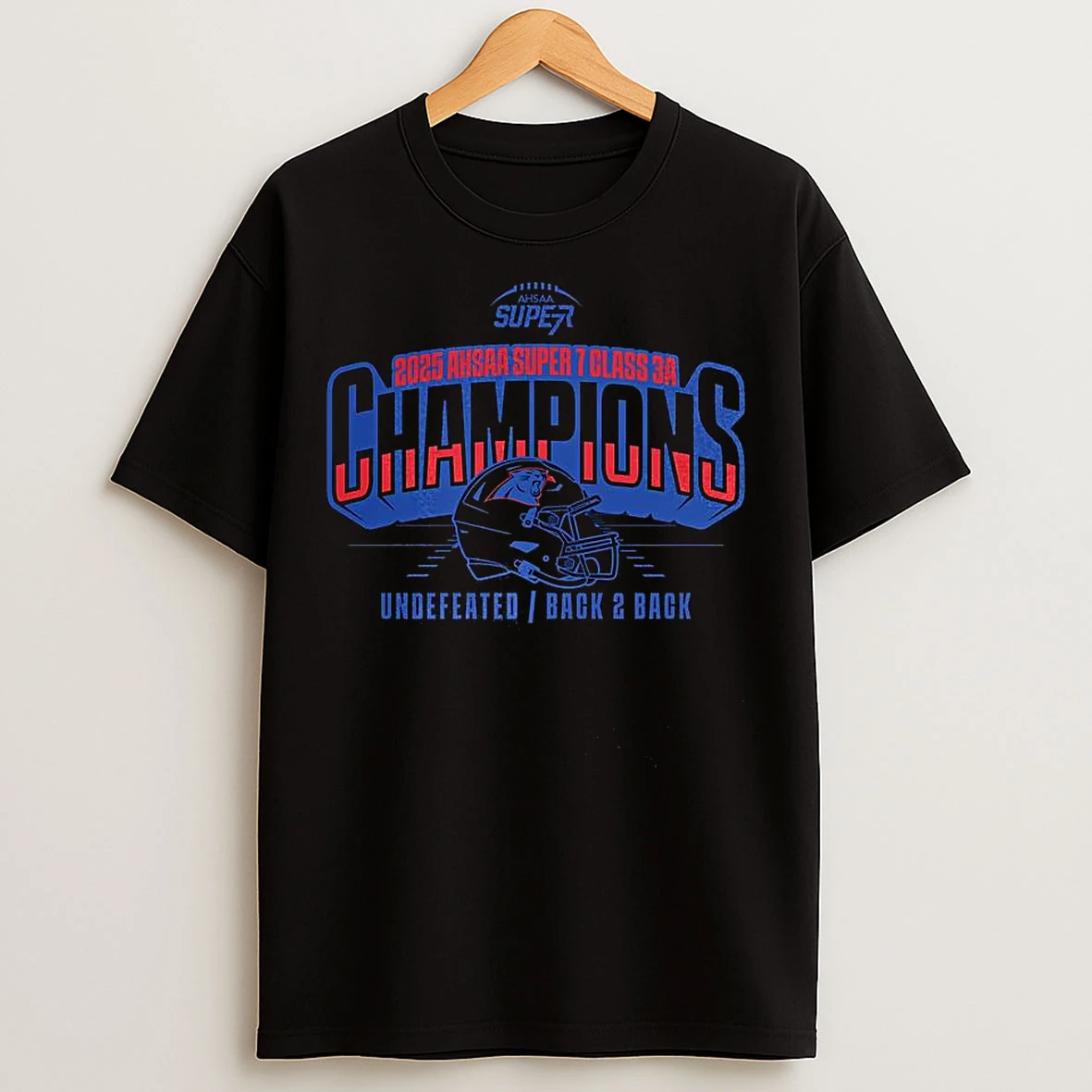 Classic Mars Hill Bible 2025 Ahsaa Super 7 Class 3a State Champions T Shirts