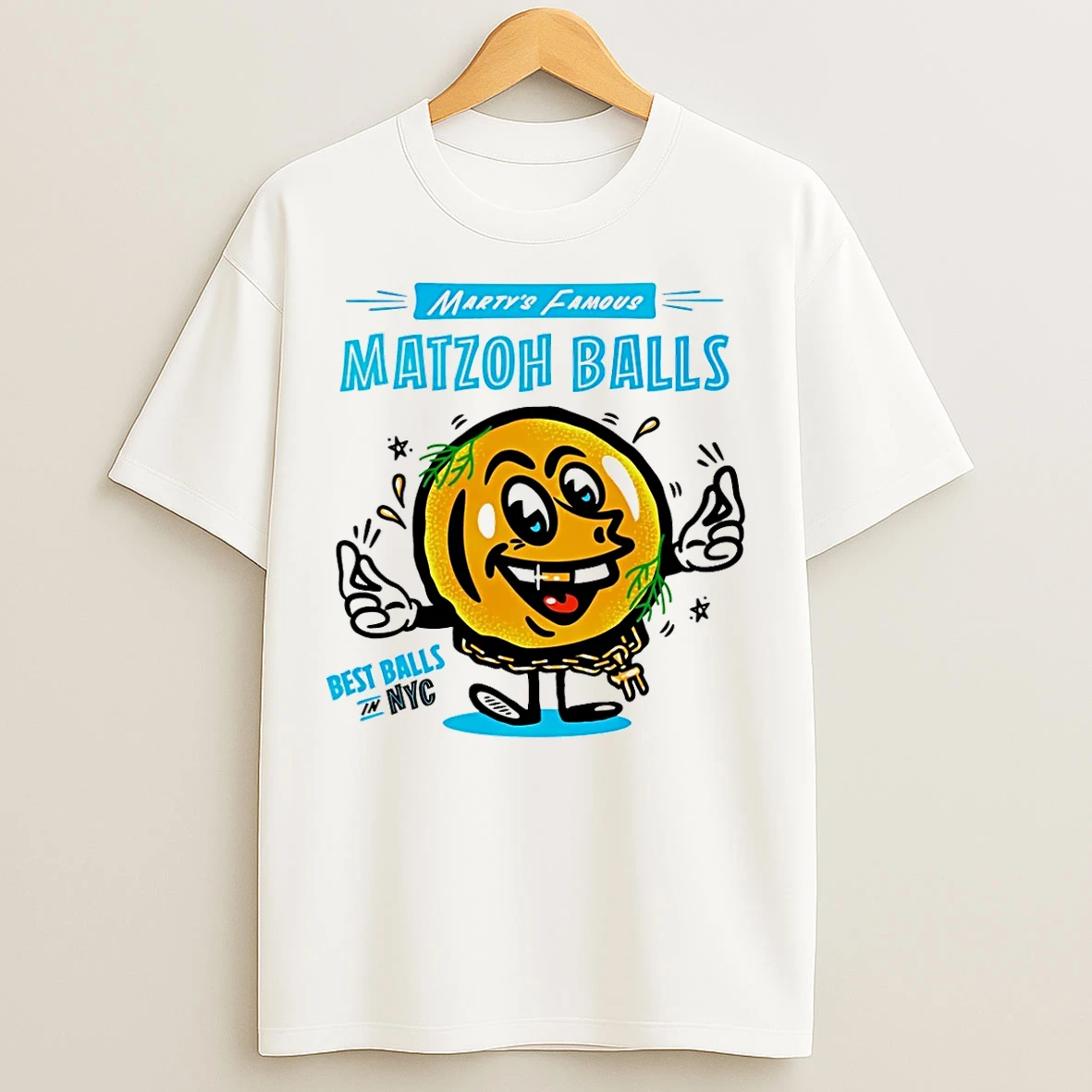 Classic Martys Famous Matzoh Balls Best Balls Nyc T Shirts