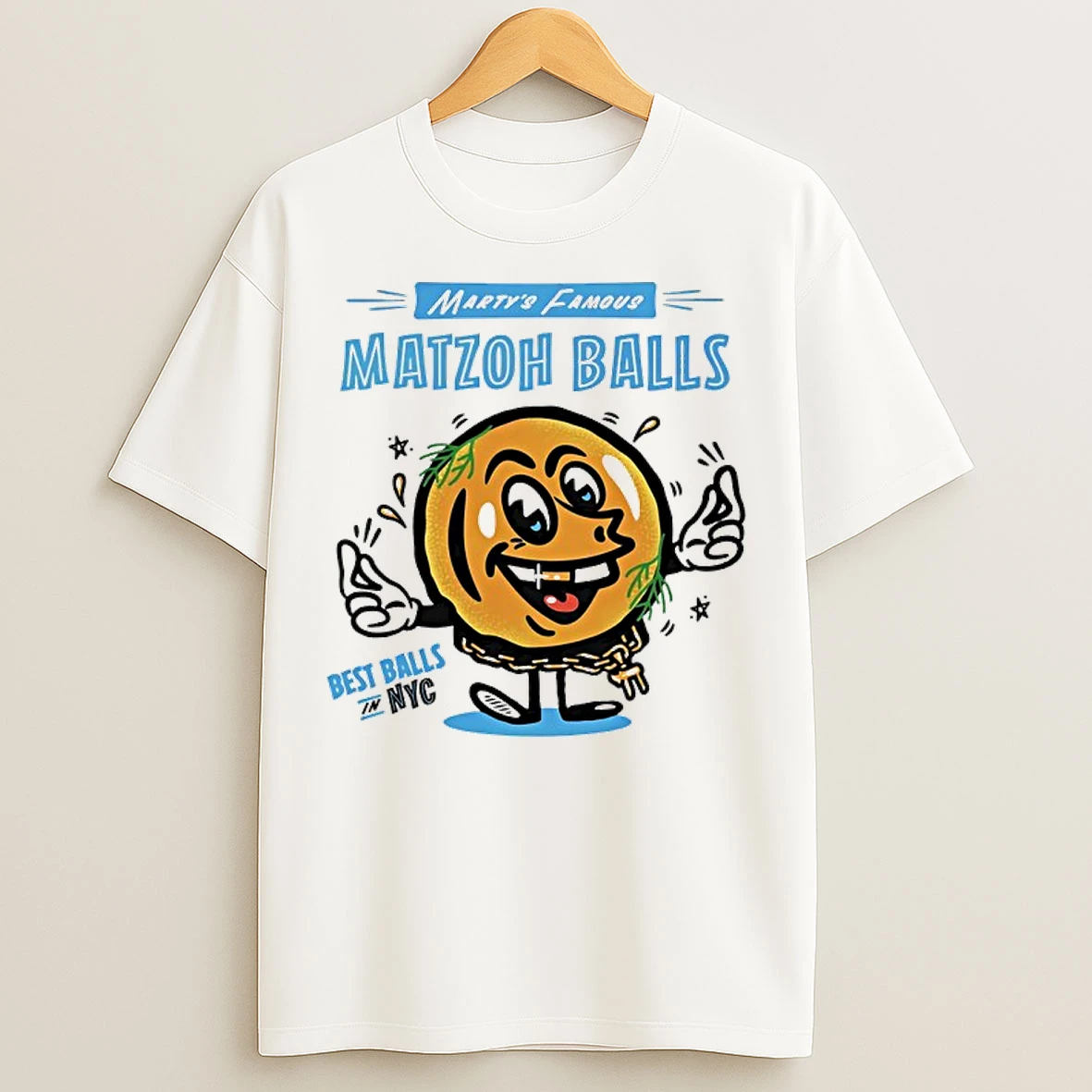 Classic Martys Famous Matzoh Balls Best Ball In Nyc T Shirts