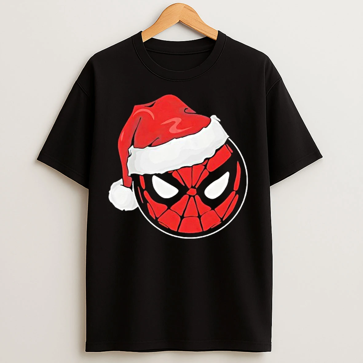 Classic Marvel Spider Man Santa Hat Christmas T Shirts