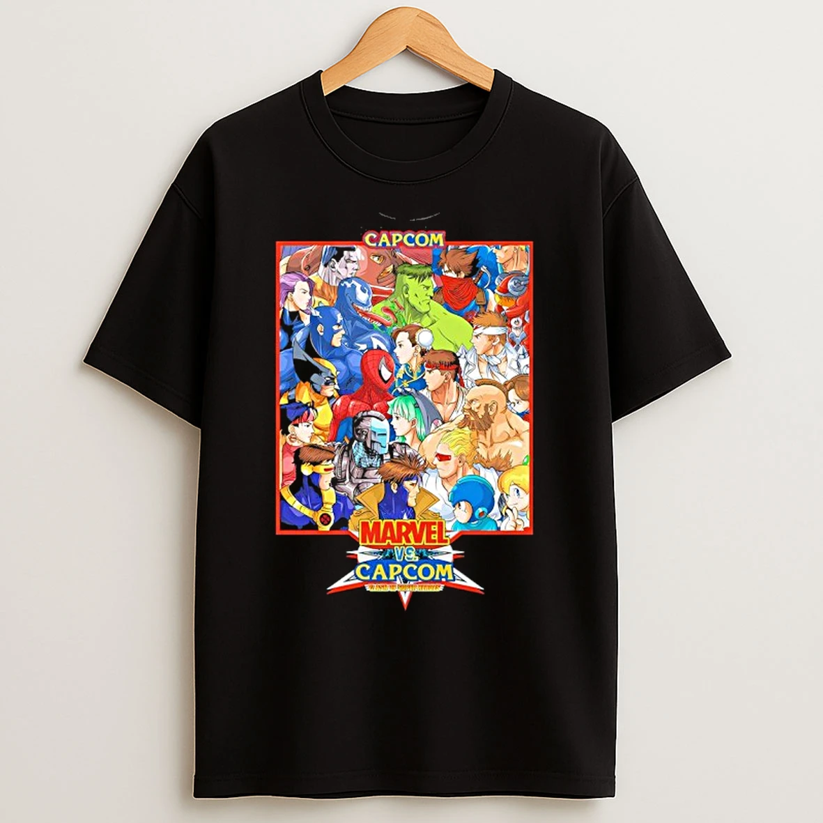 Classic Marvel Vs Capcom Clash Of Super Heroes T Shirts