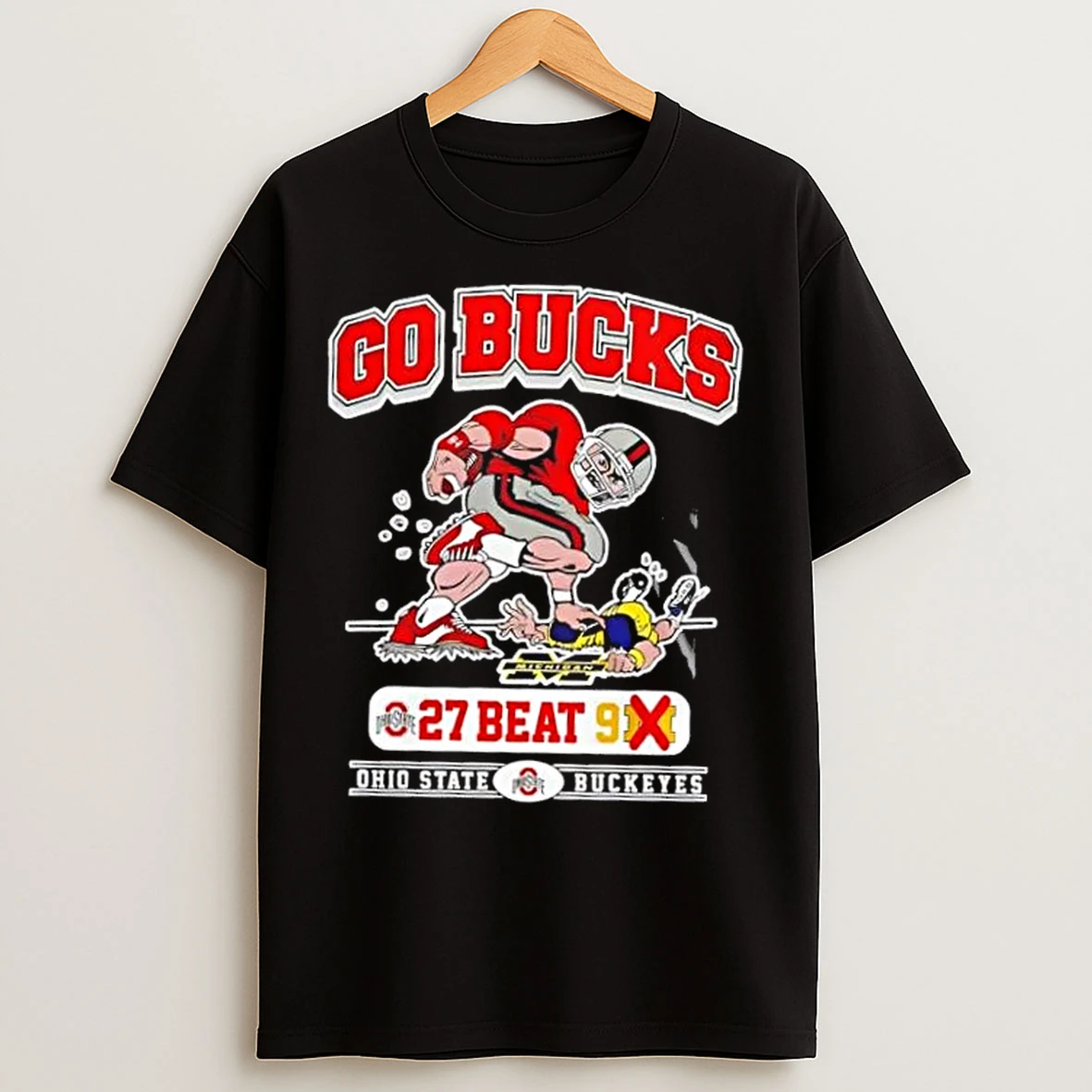 Classic Mascots Go Bucks Ohio State Buckeyes Beat Michigan T Shirts