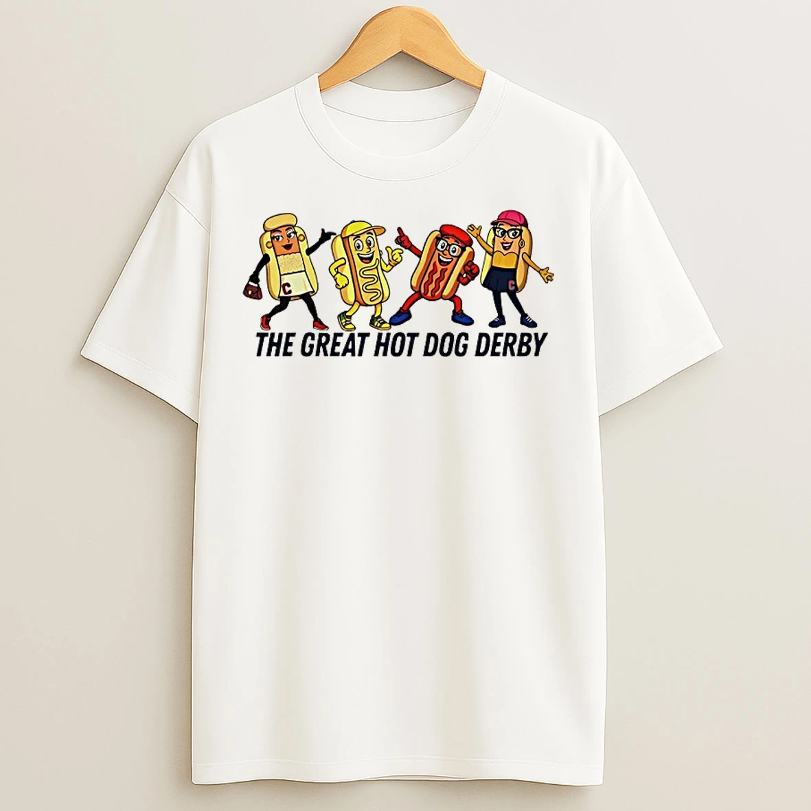 Classic Mascots The Great Hot Dog Derby T Shirts