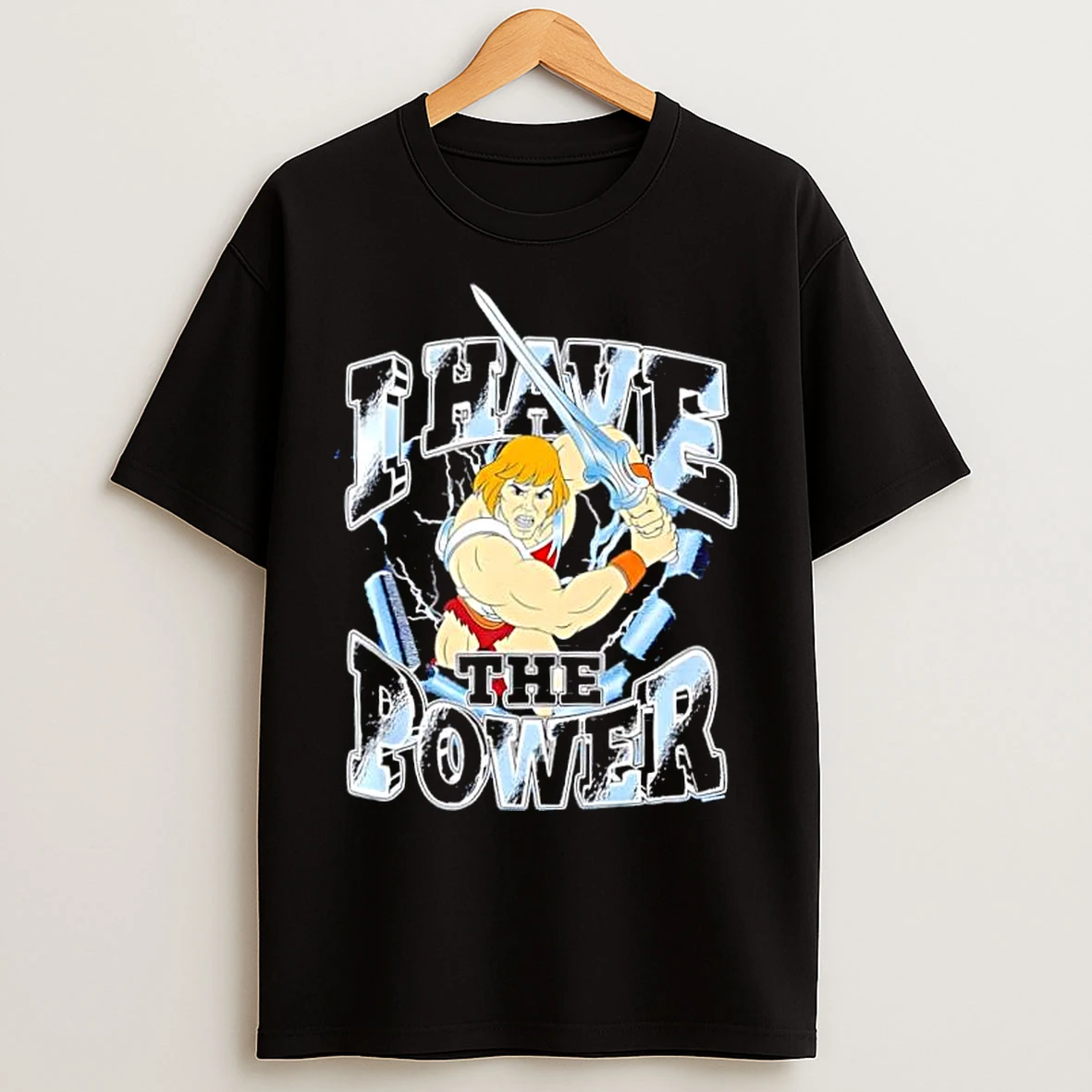 Classic Masters Of The Universe He Man Power Graphic T Shirts