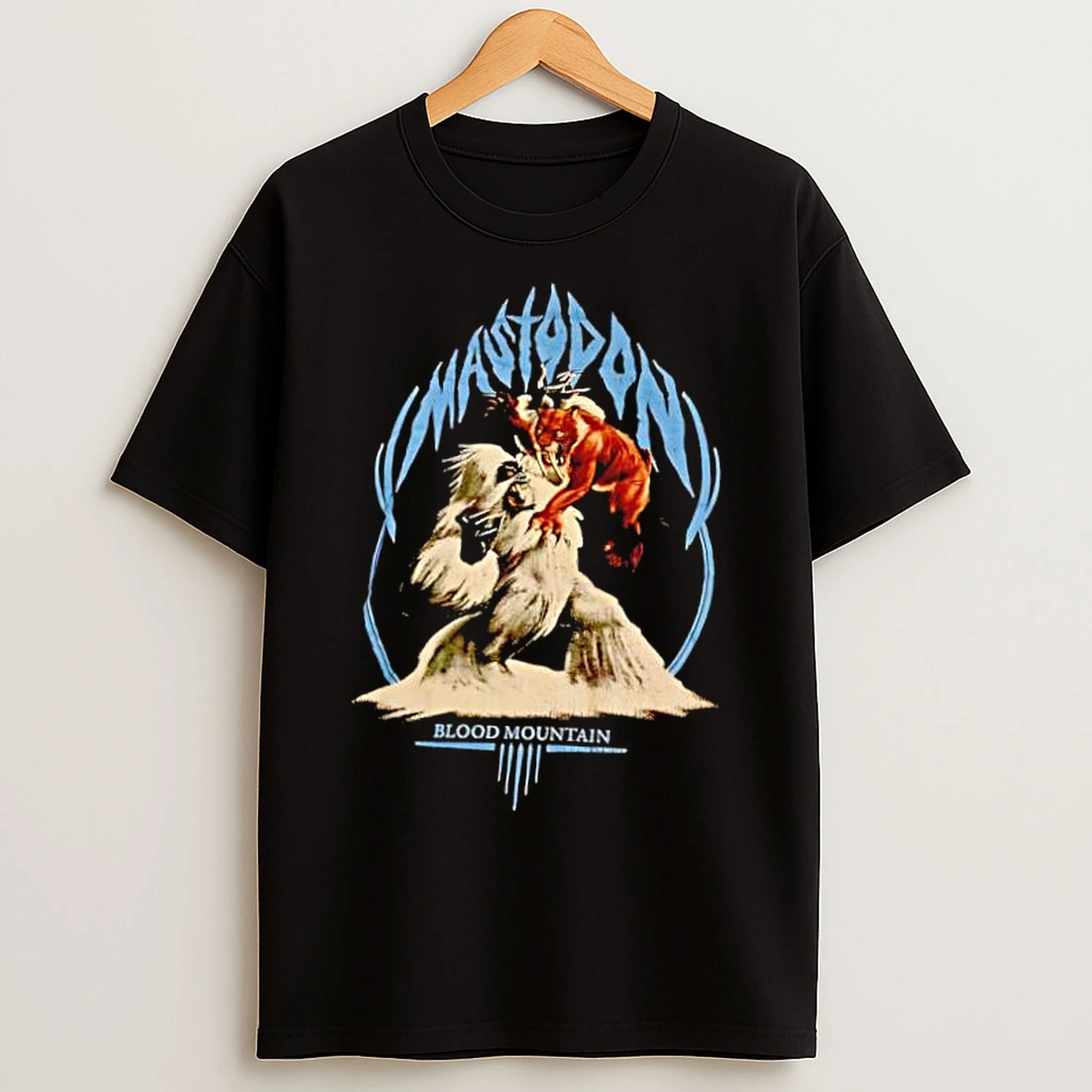 Classic Mastodon Blood Mountain Album T Shirts