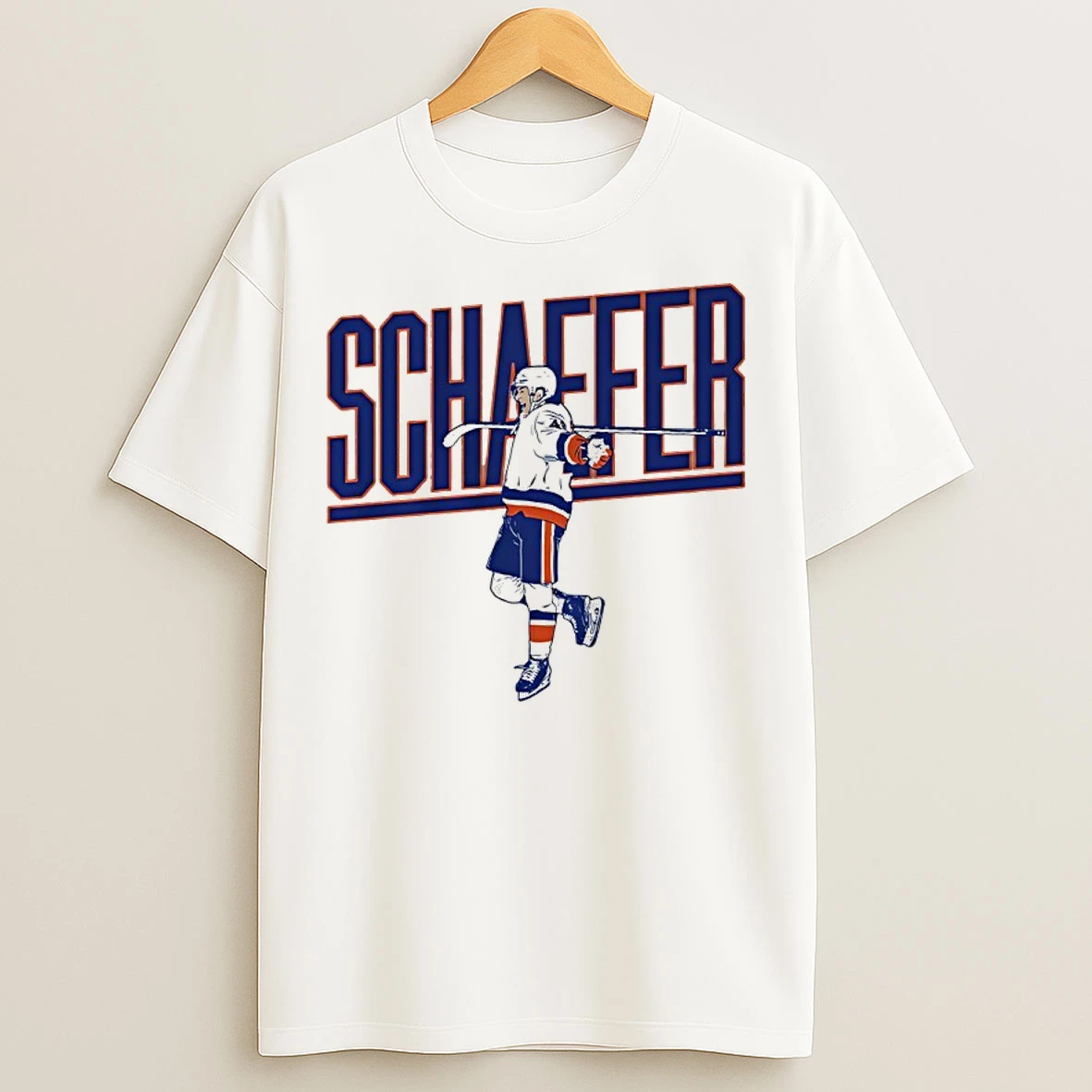 Classic Matthew Schaefer New York Islanders Player Name Pose Star T Shirts