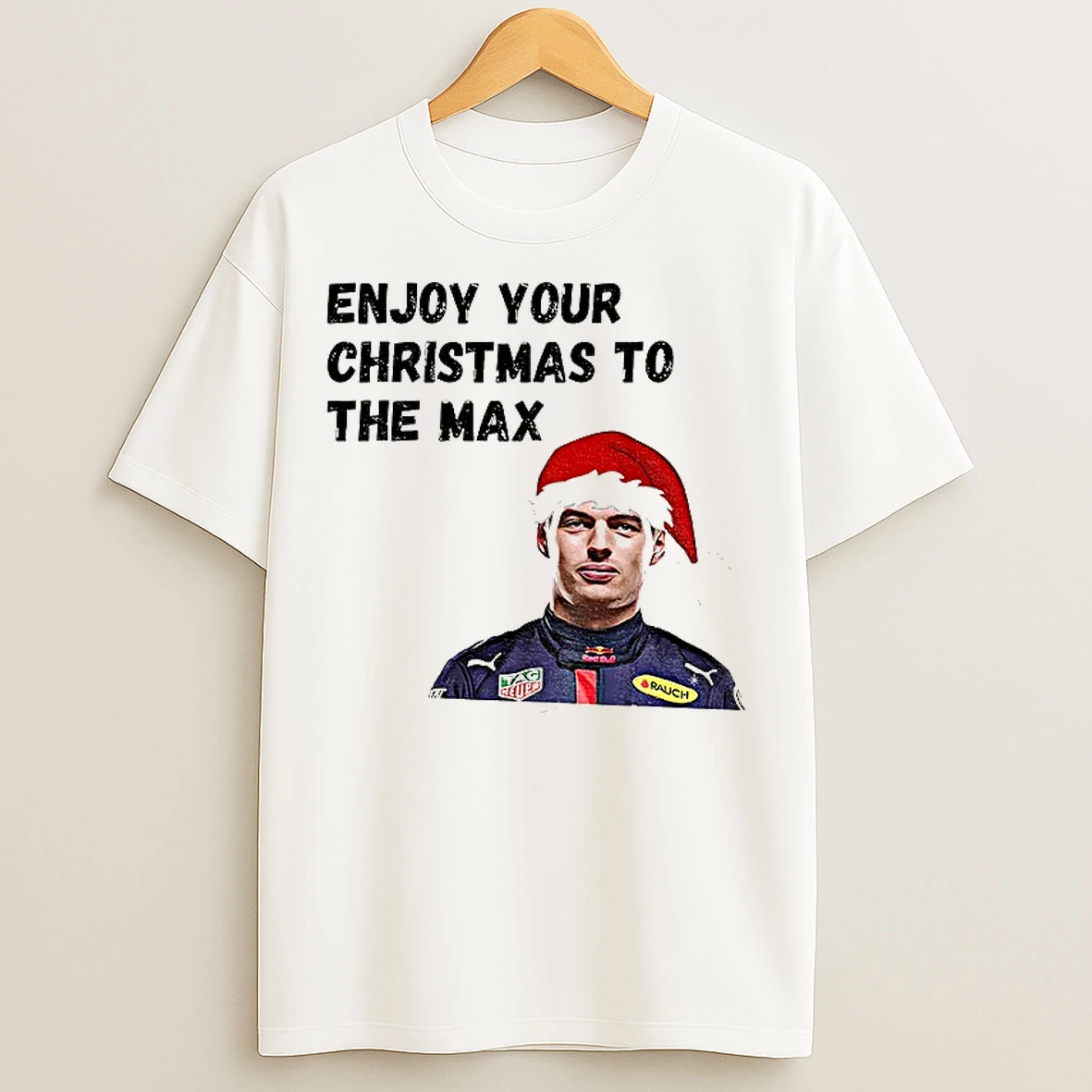 Classic Max Verstappen F1 Christmas Enjoy Your Christmas To The Max T Shirts