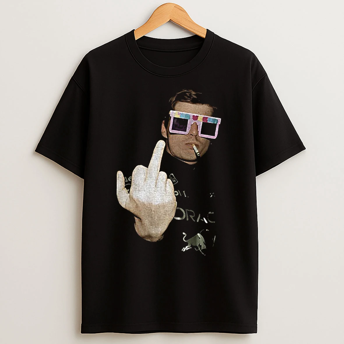 Classic Max Verstappen Smoking Middle Finger Formula One Las Vegas Gp 2025 T Shirts