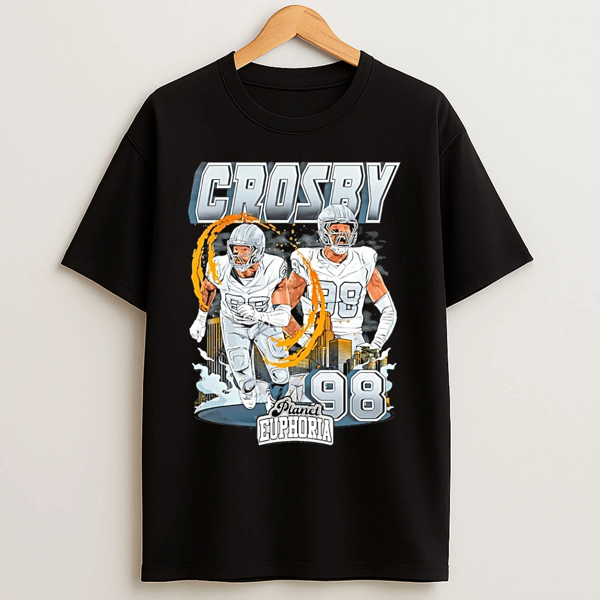 Classic Maxx Crosby Las Vegas Raiders Hand Drawn Artwork T Shirts