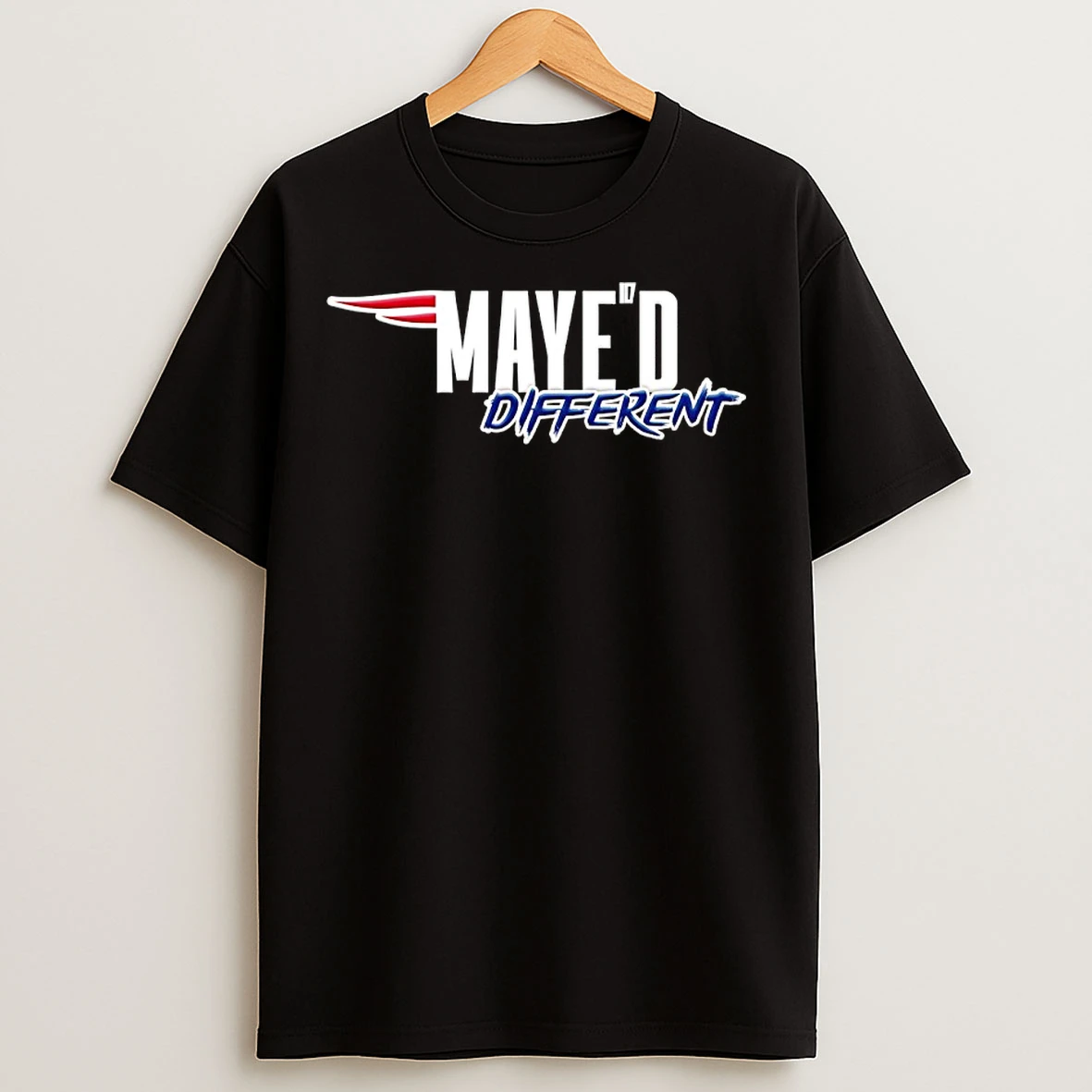 Classic Mayed Different Drake Maye Nfl New England Patriots Football T Shirts