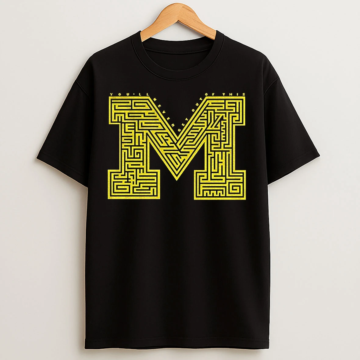 Classic Maze And Blue Phish Lot Youll Never Get Out Of This Maze Phish And Michigan T Shirts