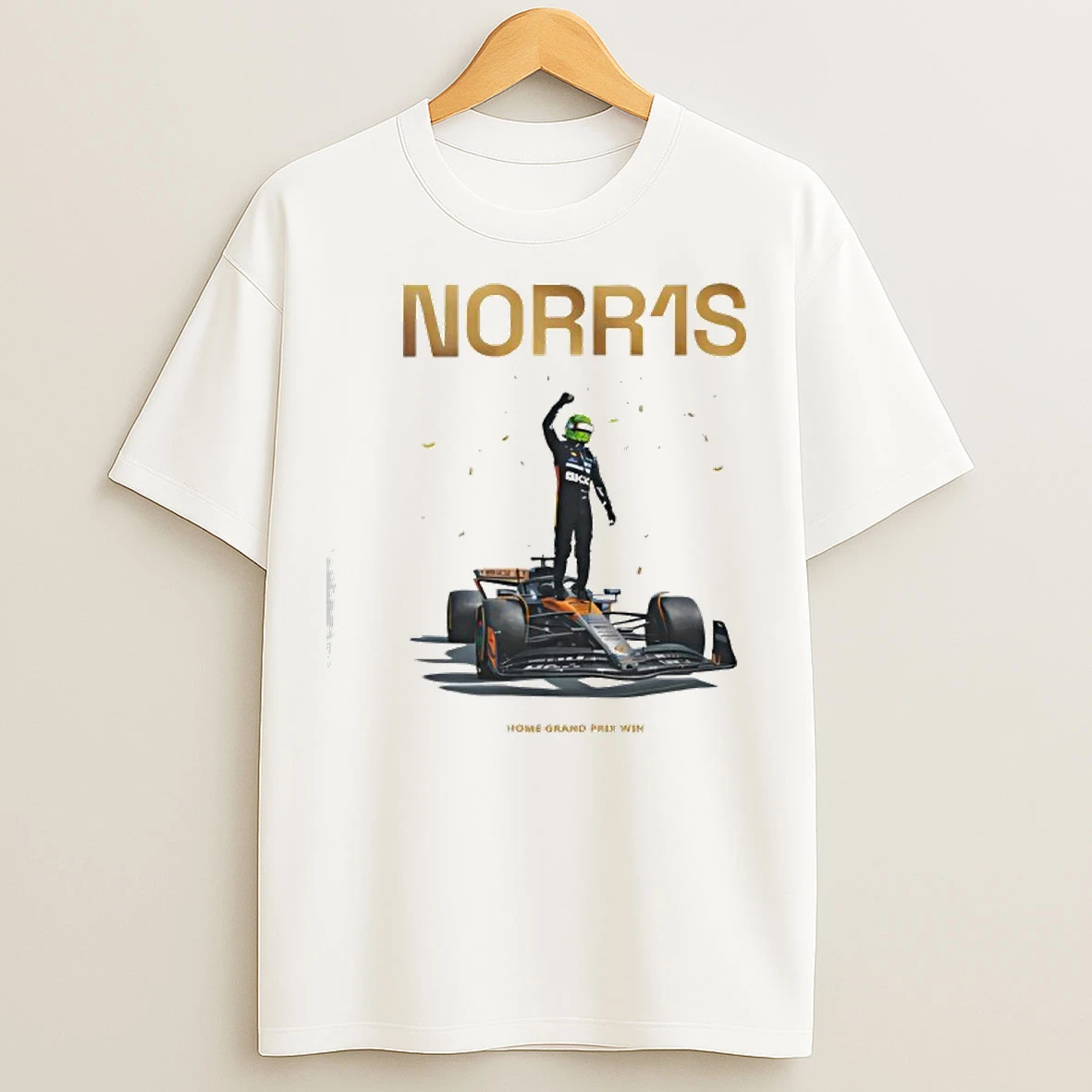 Classic Mclaren Lando Norris First Home Grand Prix Win Silverstone 2025 T Shirts