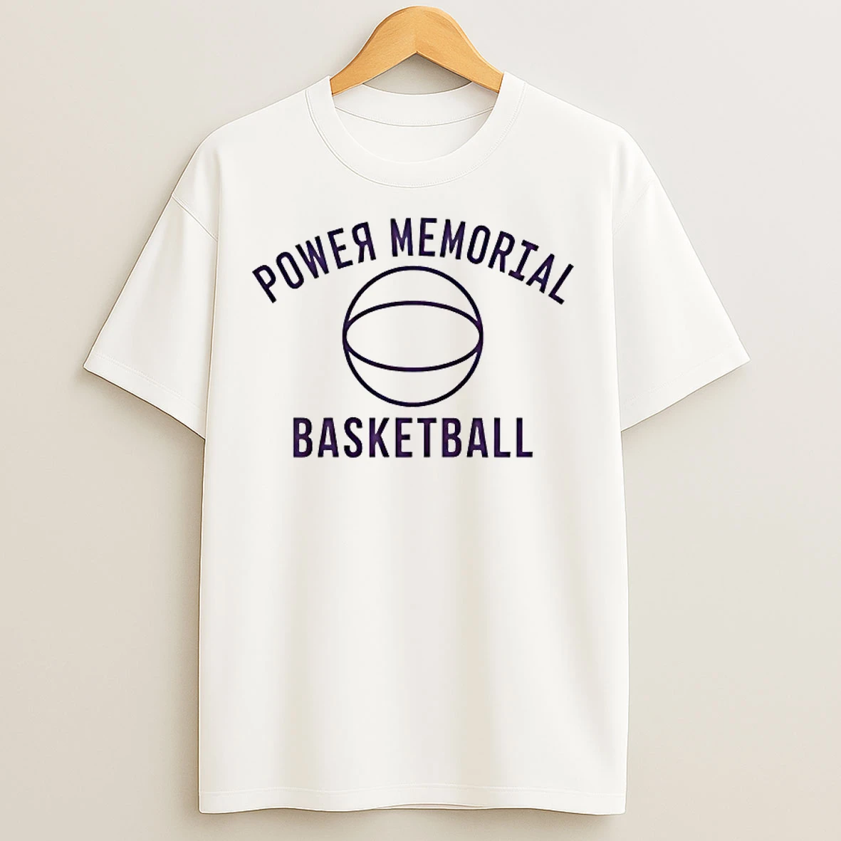 Classic Mcmullen Patty Power Memorial Basketball T Shirts