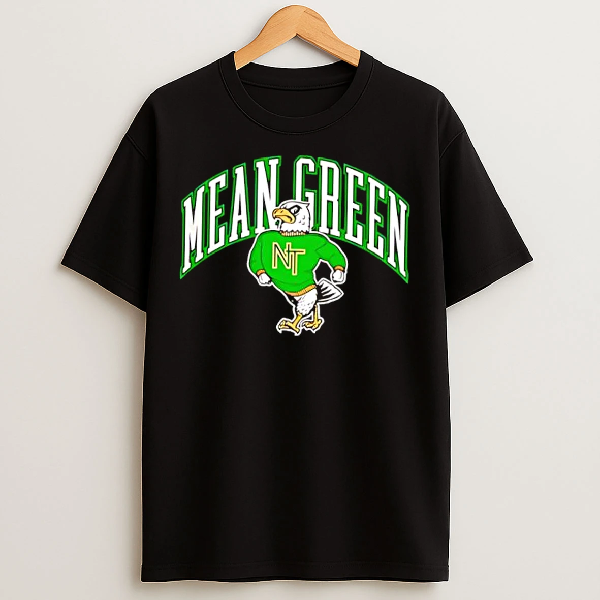 Classic Mean Green Mascot North Texas 2025 T Shirts