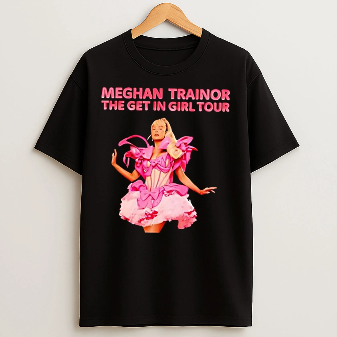 Classic Meghan Trainor The Get In Girl Tour T Shirts