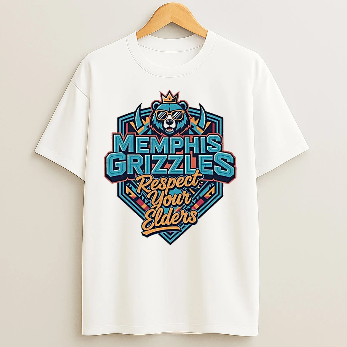 Classic Memphis Grizzlies Respect Your Elders T Shirts