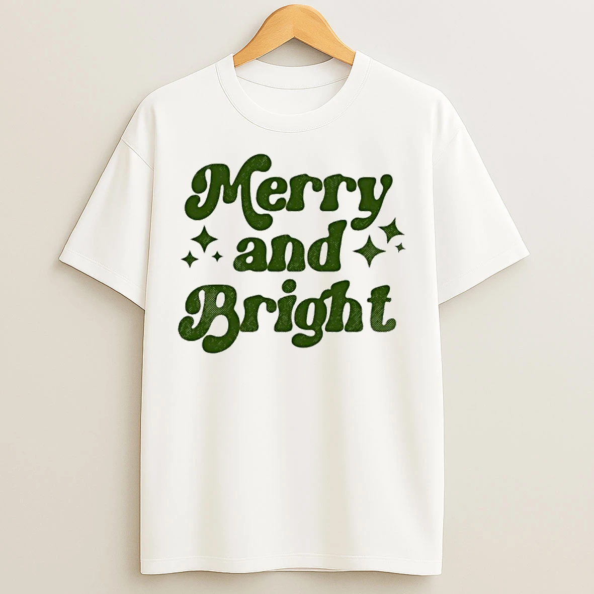 Classic Merry And Bright T Shirts